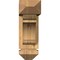 Ekena Millwork Olympic Arts and Crafts Smooth Bracket w/ Offset Brace, Western Red Cedar, 5 1/2"W x 16"D x 16"H BKT0604X16X16OLY03SWR - alternate 3